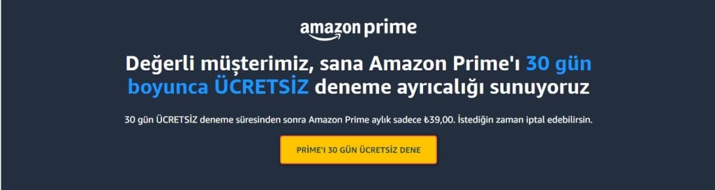 Amazon Prime Fiyatı 2023