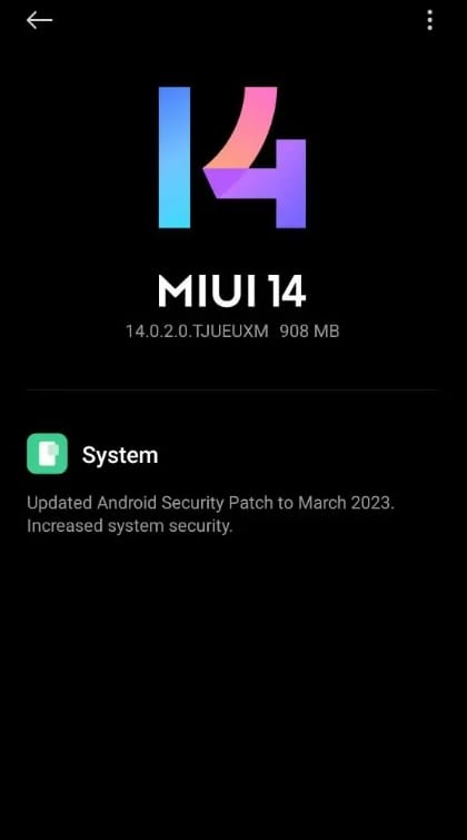 POCO X3 Pro için MIUI 14
