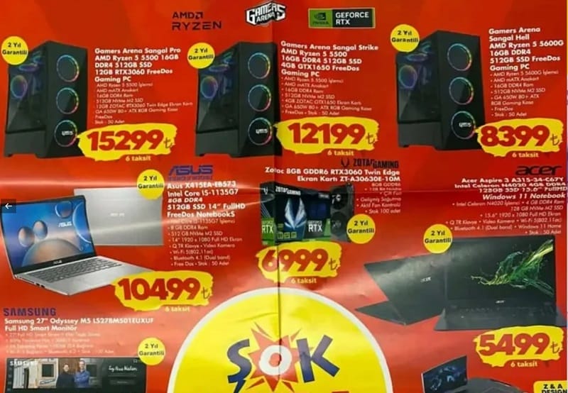 RTX 3060 ekran kartı