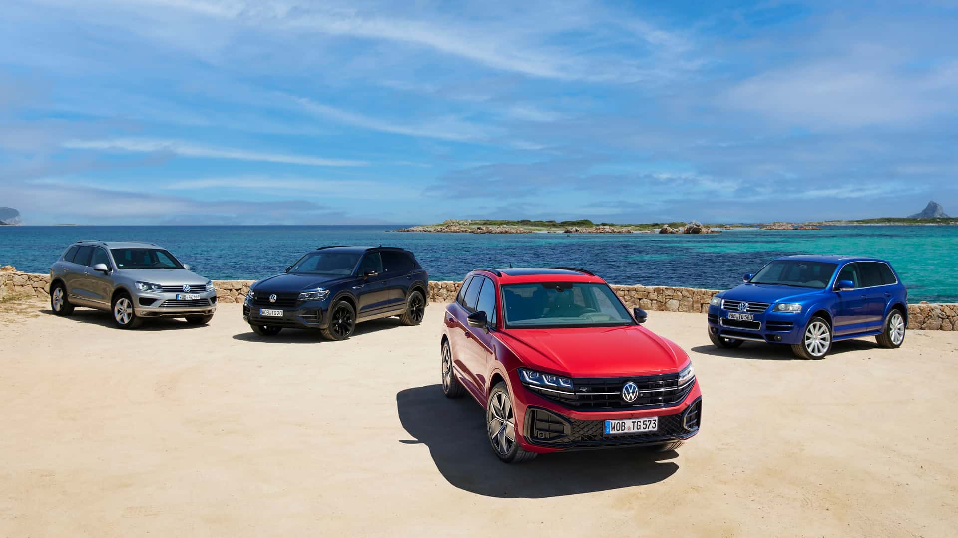 Makyajlı Volkswagen Touareg