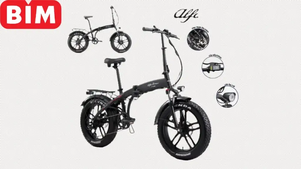 BİM Alfa Romeo Elektrikli Bisiklet Satacak
