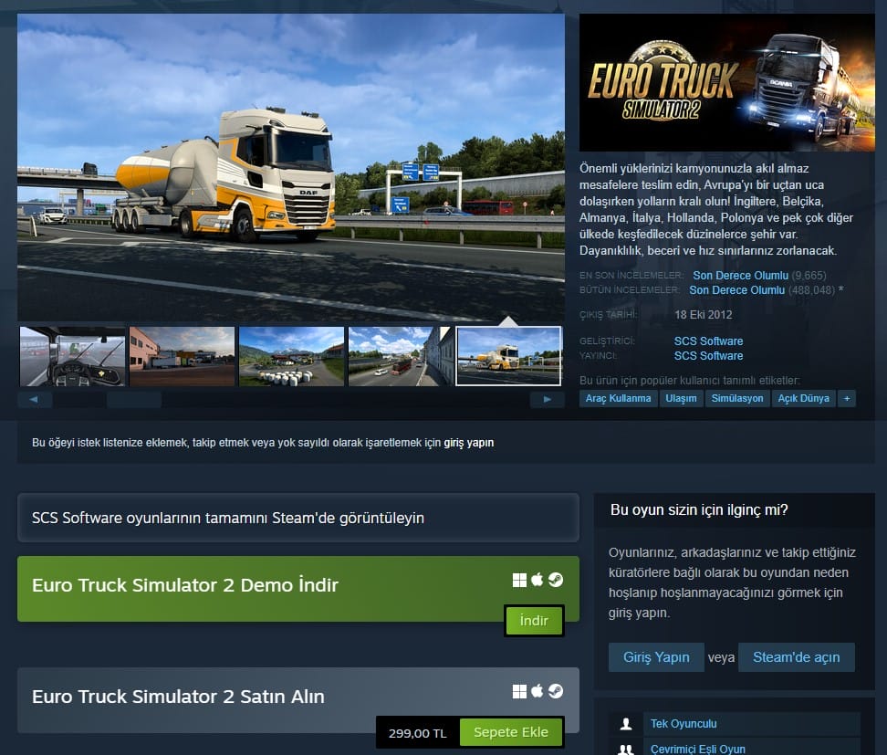 Euro Truck Simulator 2