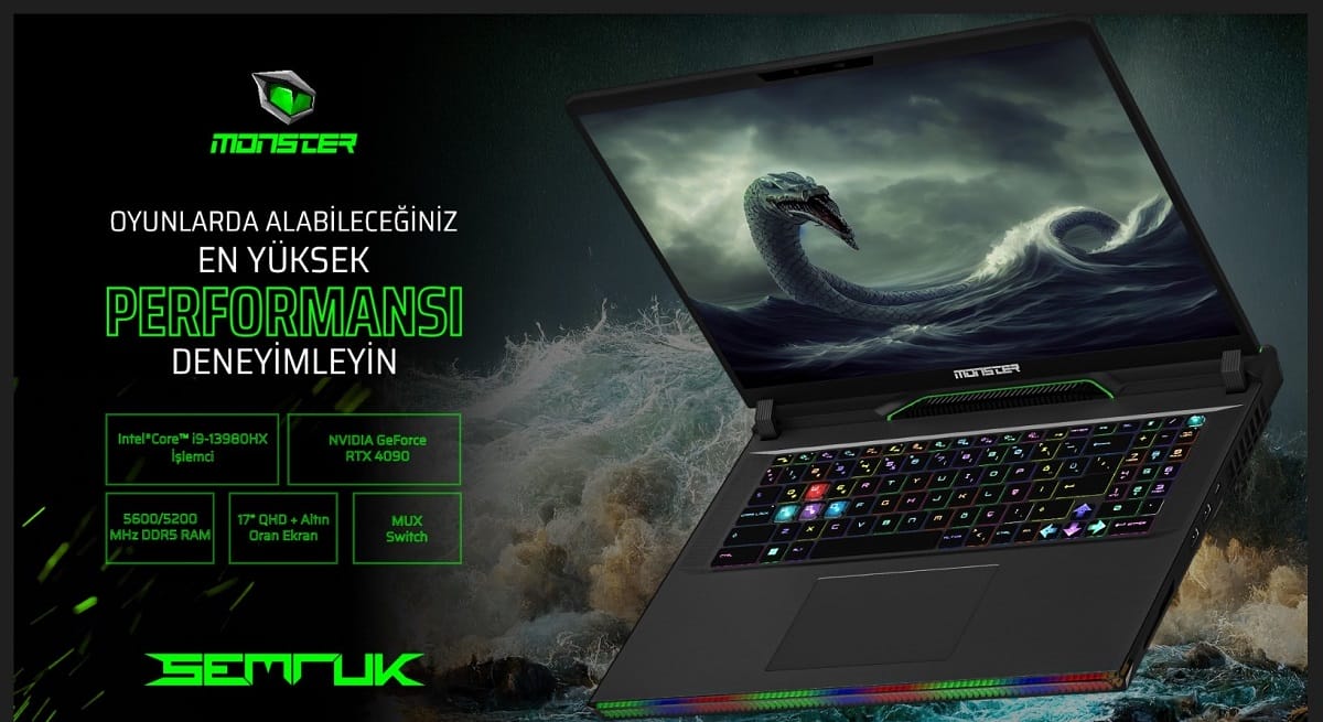 Monster Notebook, Semruk Serisinin Yeni Canavarlarını Satışa Sundu