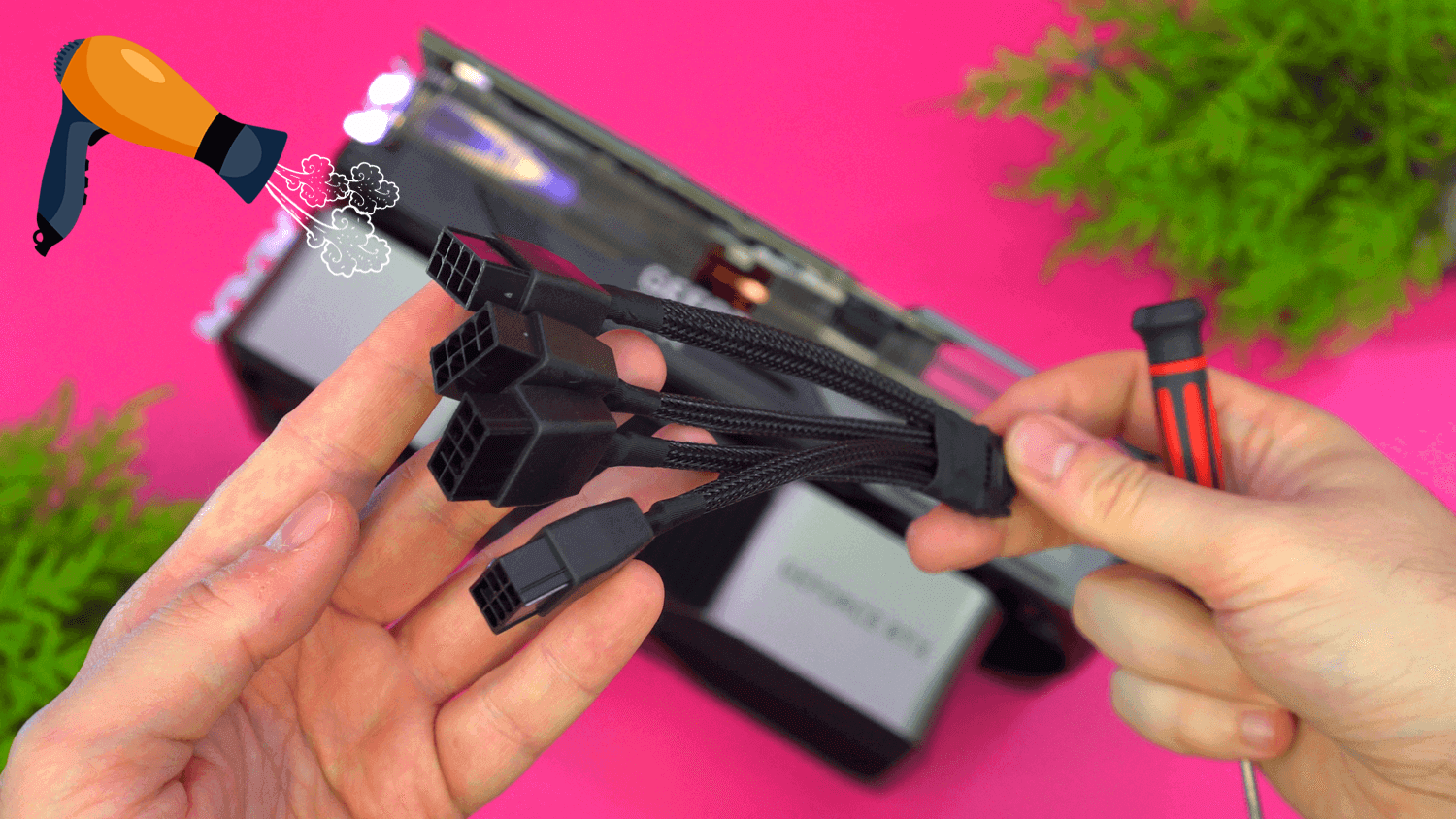 Bunu da Gördük: Seasonic, RTX 40 GPU Kabloları için Saç Kurutma Makinesi Önerdi