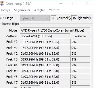 Core Temp Nedir? Kurulumu ve Detaylı Kullanım Rehberi