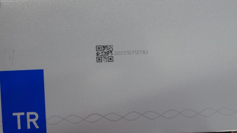 Plakada karekod uygulaması