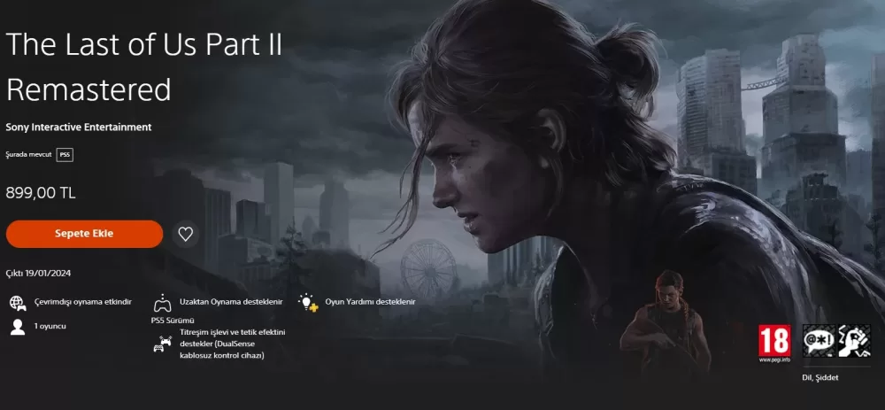 The Last of Us 2 Remastered