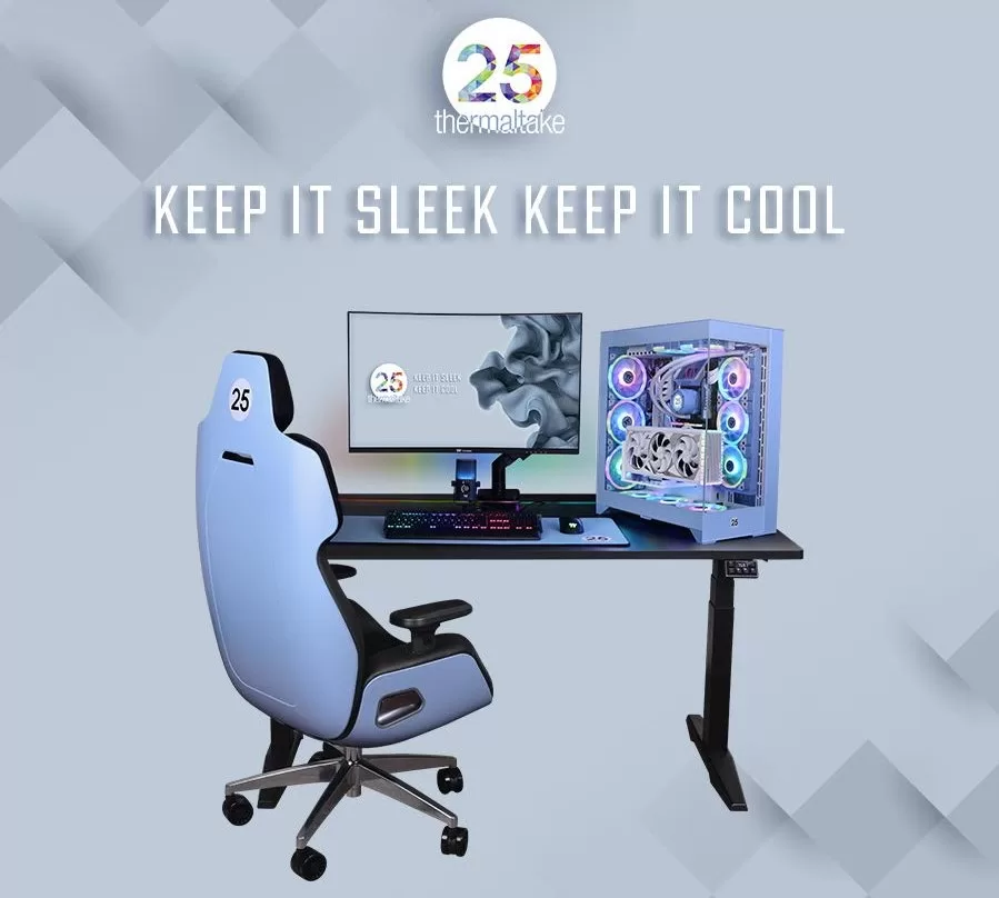Thermaltake, 25. Yıl Ortanca Mavisi Koleksiyonunu CES 2024'te Tanıttı 