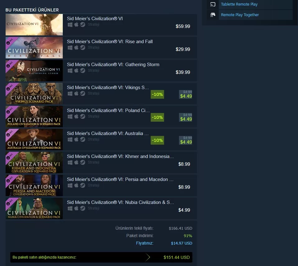 Civilization VI Platinum Edition