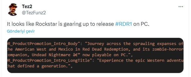 Red Dead Redemption PC