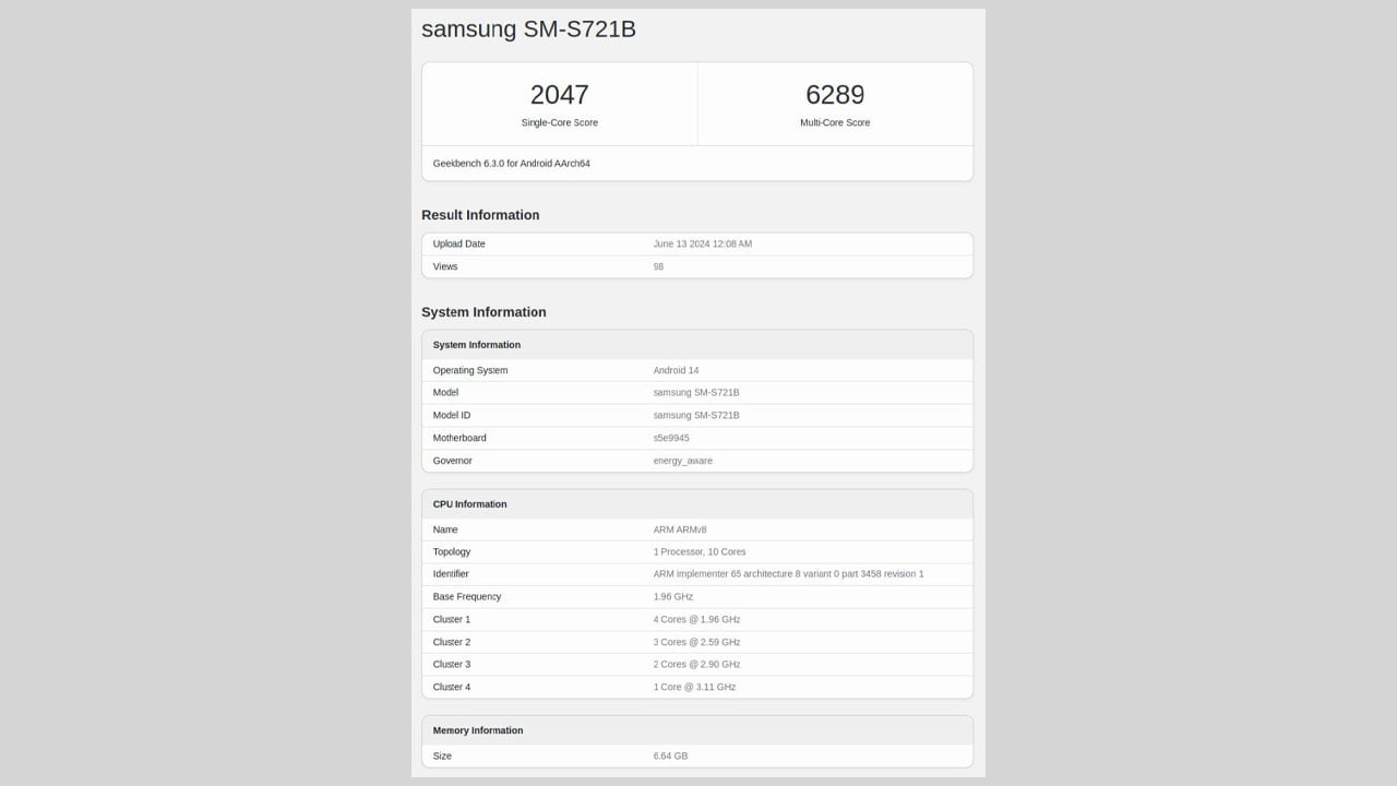 Samsung Galaxy S24 FE