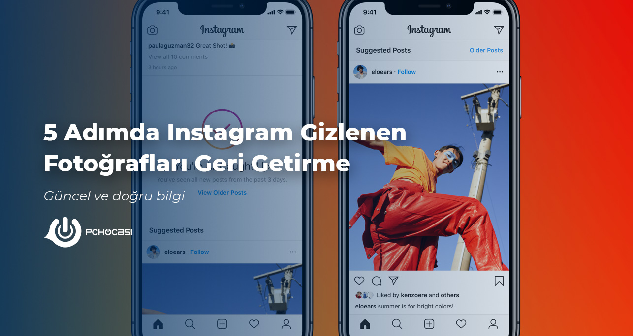 5 Adımda Instagram Gizlenen Fotoğrafları Geri Getirme