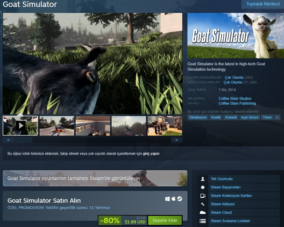 Goat Simulator