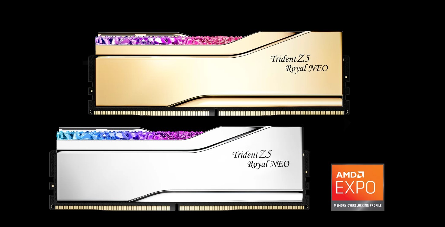 G.SKILL Ultra Düşük Gecikmeli DDR5-6000 CL28 DDR5 Bellek Kitlerini Duyurdu 