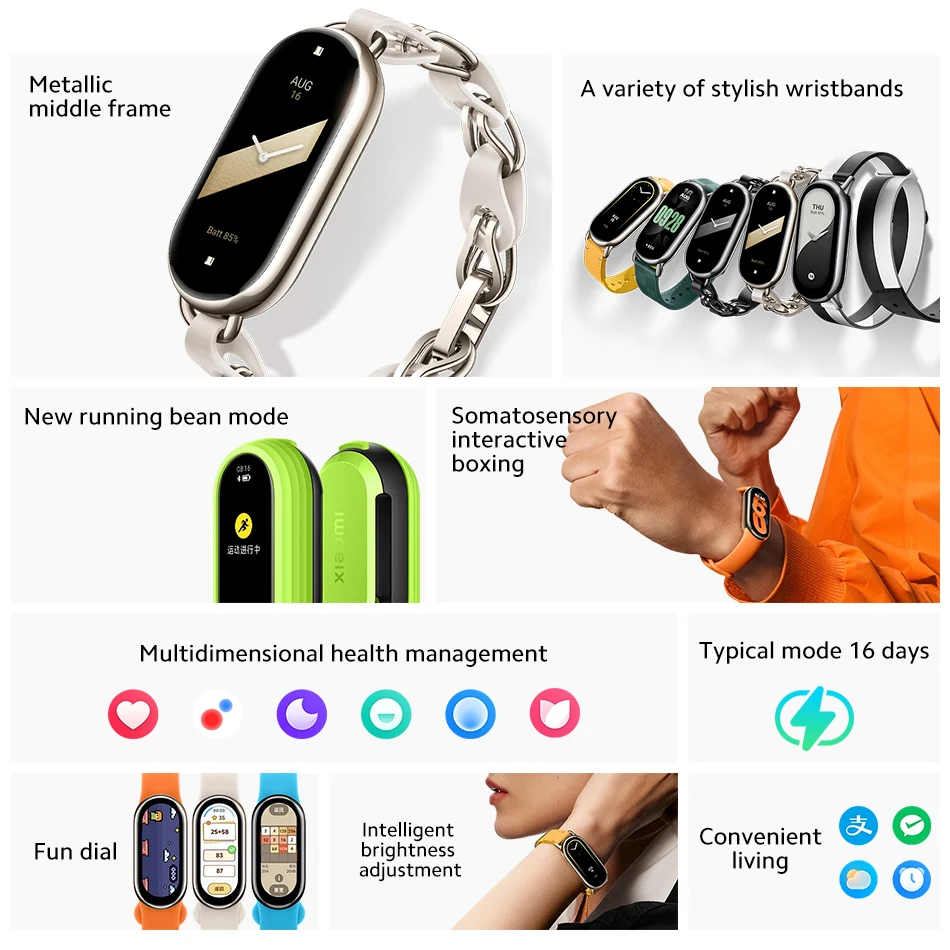 Xiaomi Smart Band 8 akıllı bileklik