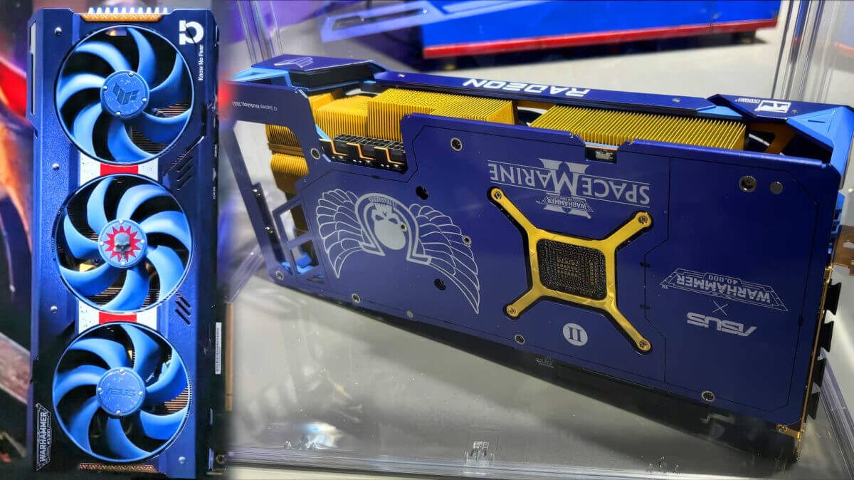 RX 7900 XTX, WarHammed 40.000: Space Marine 2 Tasarımı ile Karşımızda!