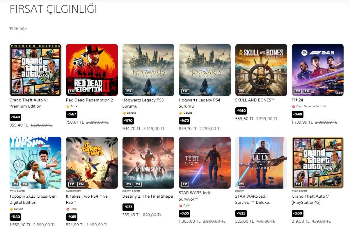 ps indirim haberi