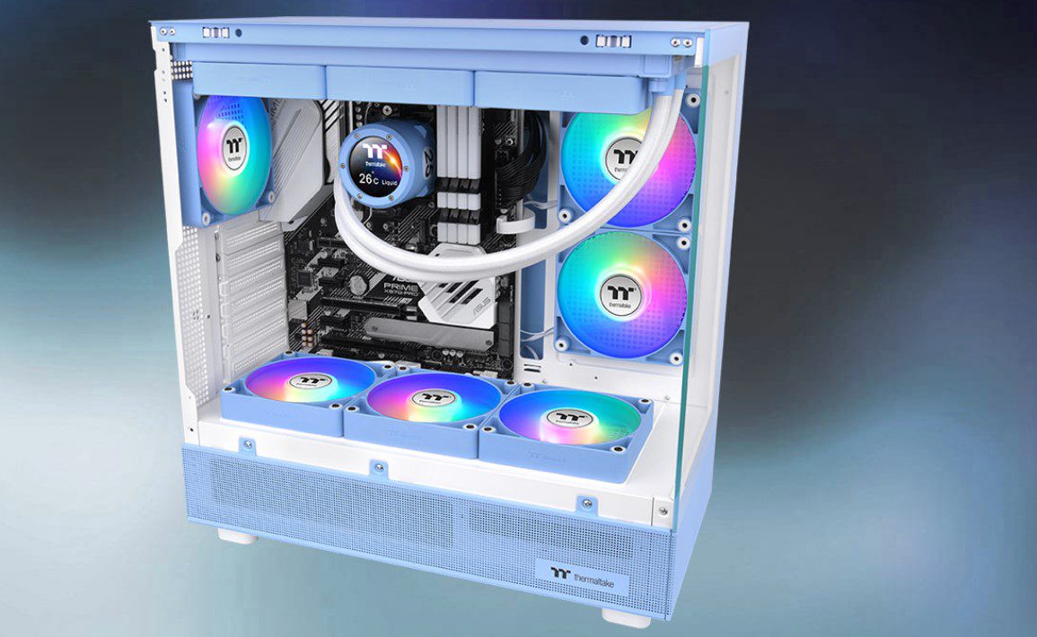 Thermaltake, CT ARGB Sync PC Soğutma Fanlarını Yeni Renkler ve Ters Kanat Versiyonu ile Genişletiyor