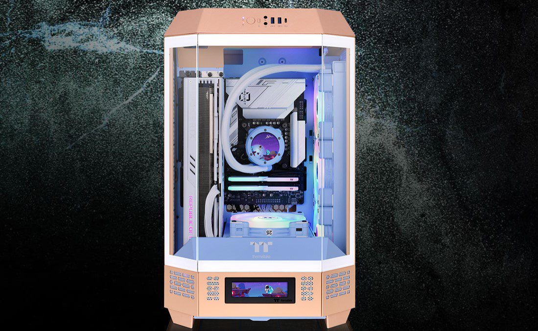 Thermaltake, The Tower 300 Serisi için Matcha Plum ve Peach Fuzz Olmak Üzere Yeni Renkler Duyurdu