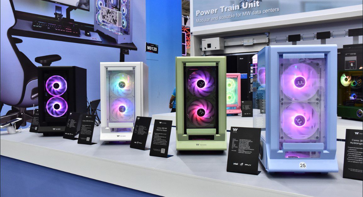 Thermaltake CTE E550 TG Mid Tower Kasa ve Ceres 350 MX Mid Tower Kasayı Duyurdu