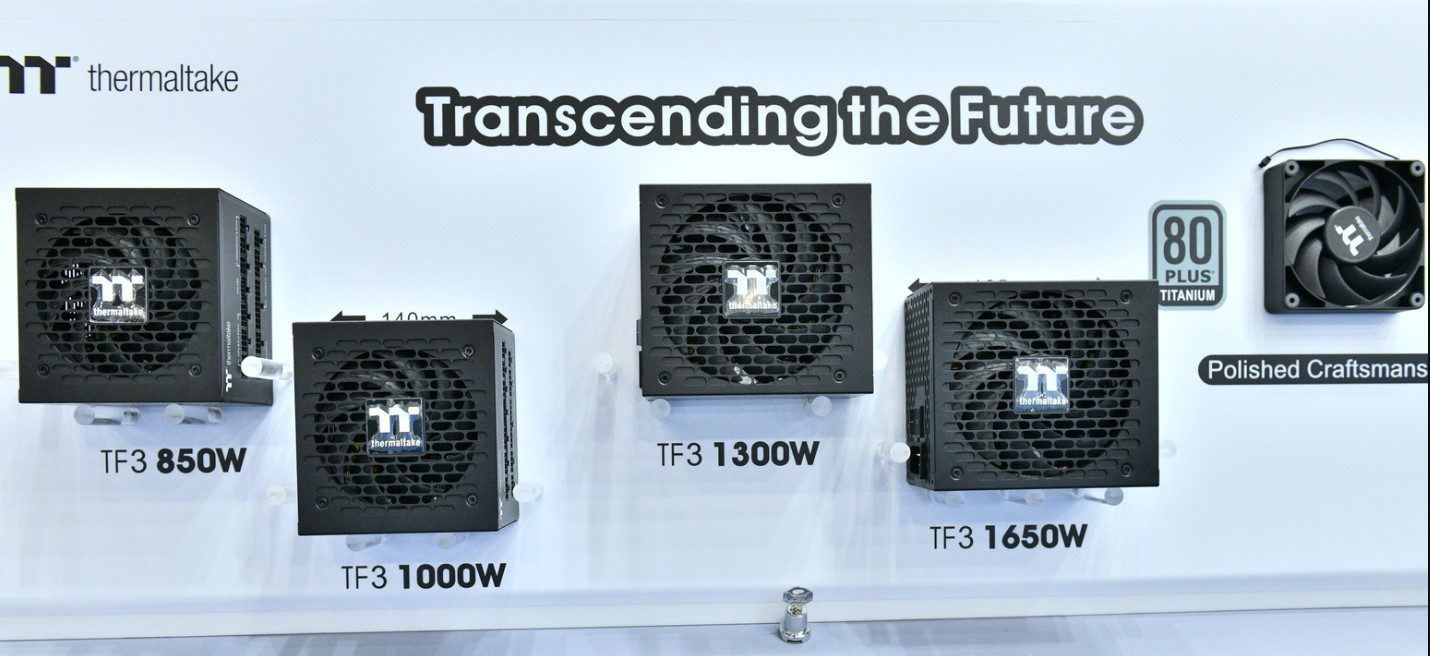 Thermaltake, Toughpower TF3 Titanyum ve Toughpower SFX Titanyum Güç Kaynaklarını Piyasaya Sürüyor