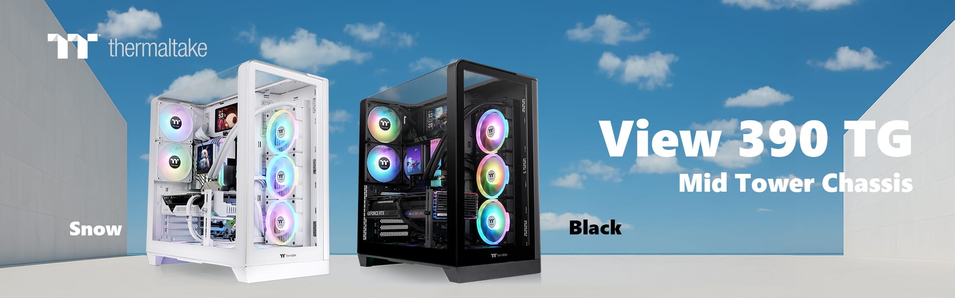 Thermaltake View 390 TG, Yeni Nesil PC Kasa Tasarımıyla Duyuruldu