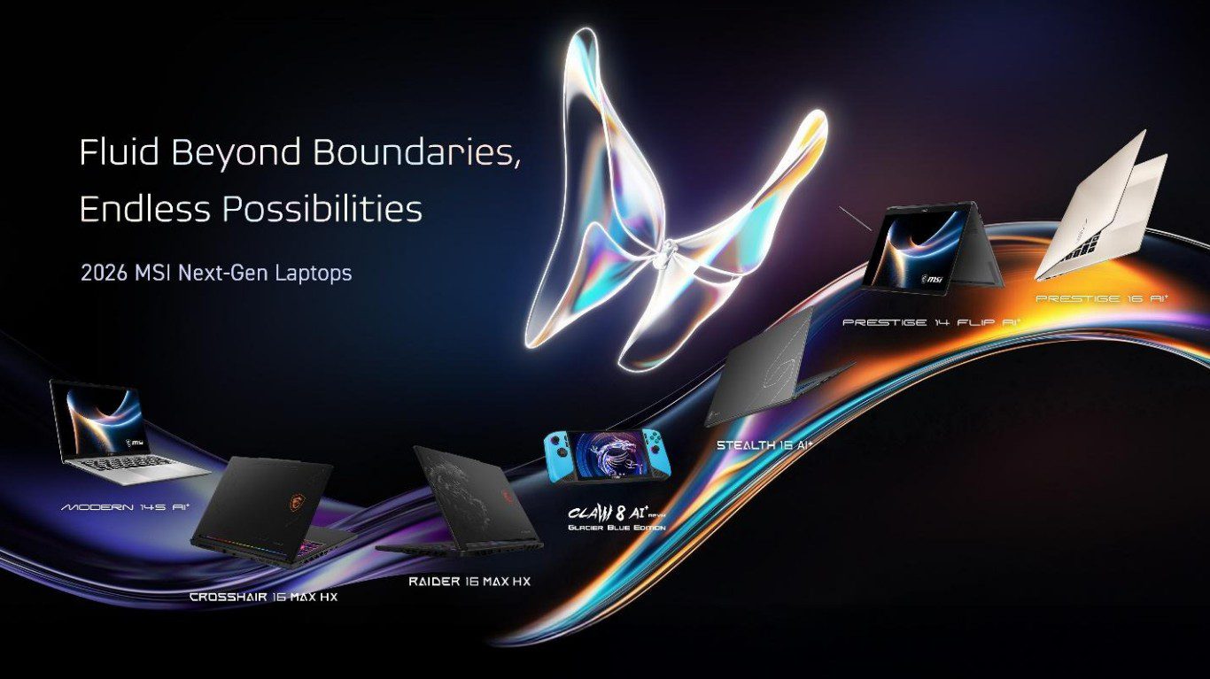 MSI, CES 2026’da Yeni Prestige, Raider, Stealth ve Crosshair Serilerini Duyurdu