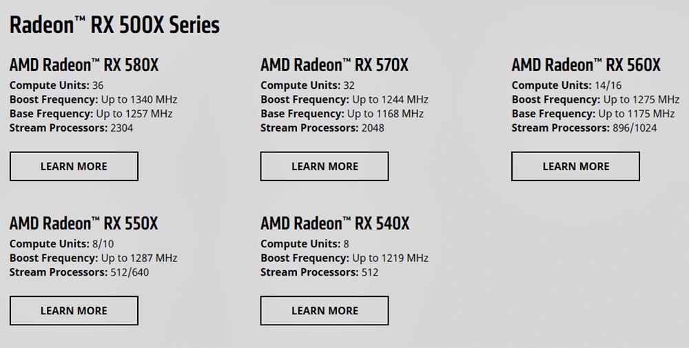 amd radeon rx 500x serisi ekran kartlari - PC Hocası