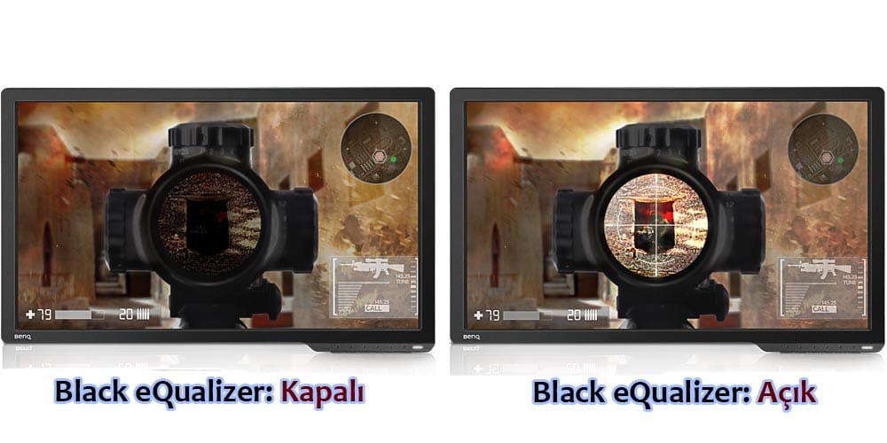 benq xl2411p monitor incelemesi eq - PC Hocası