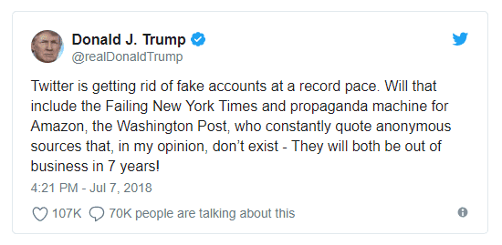 donald trump amazon catismasi - PC Hocası