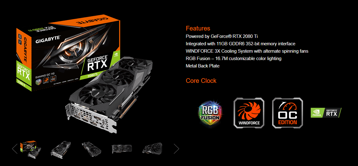 gigabyte RTX 2080 Ti Gaming OC 11G - PC Hocası