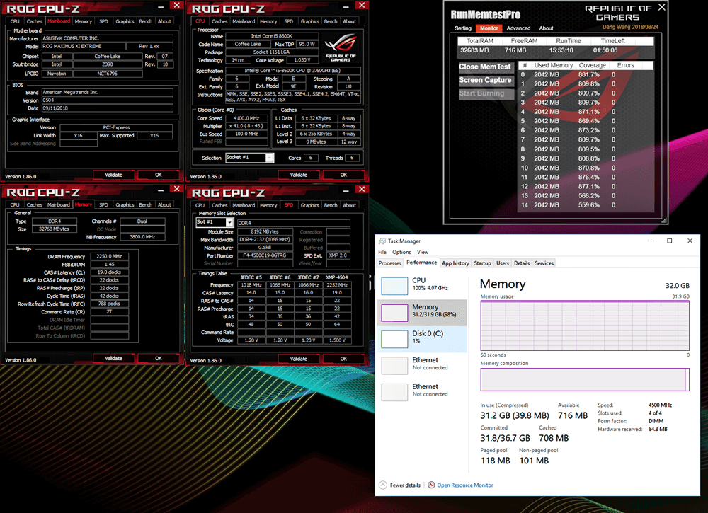 Trident Z RGB 4500 TEST 002 - PC Hocası