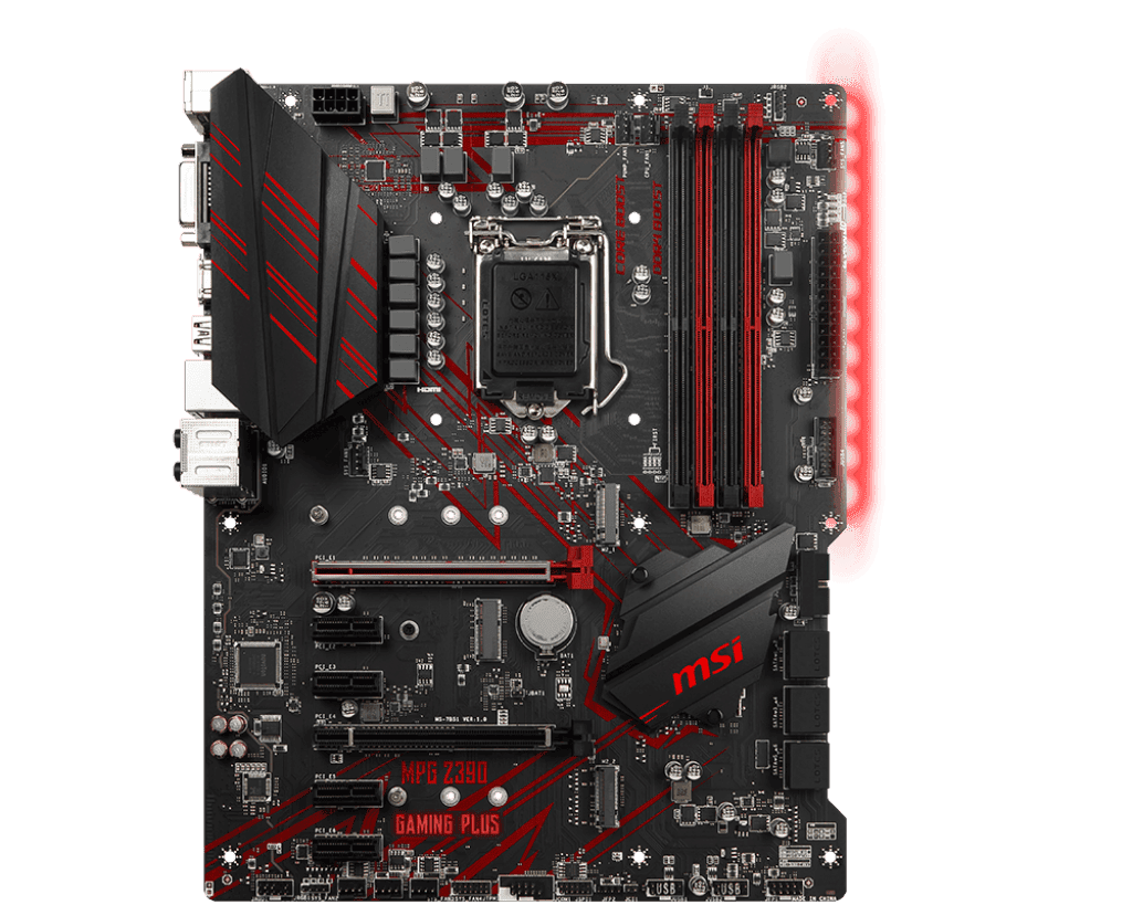 msi mpg z390 gaming plus anakart 002 - PC Hocası
