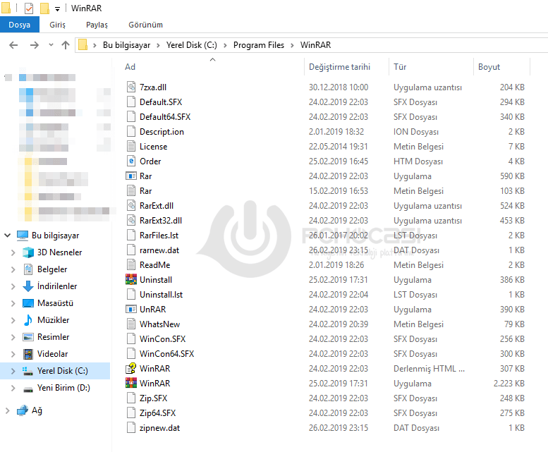 winrar 5 70 beta 002 - PC Hocası