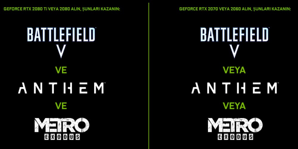 NVIDIA RTX Ekran Kartı Alanlara 3 oyun hediye ediyor 2 - PC Hocası