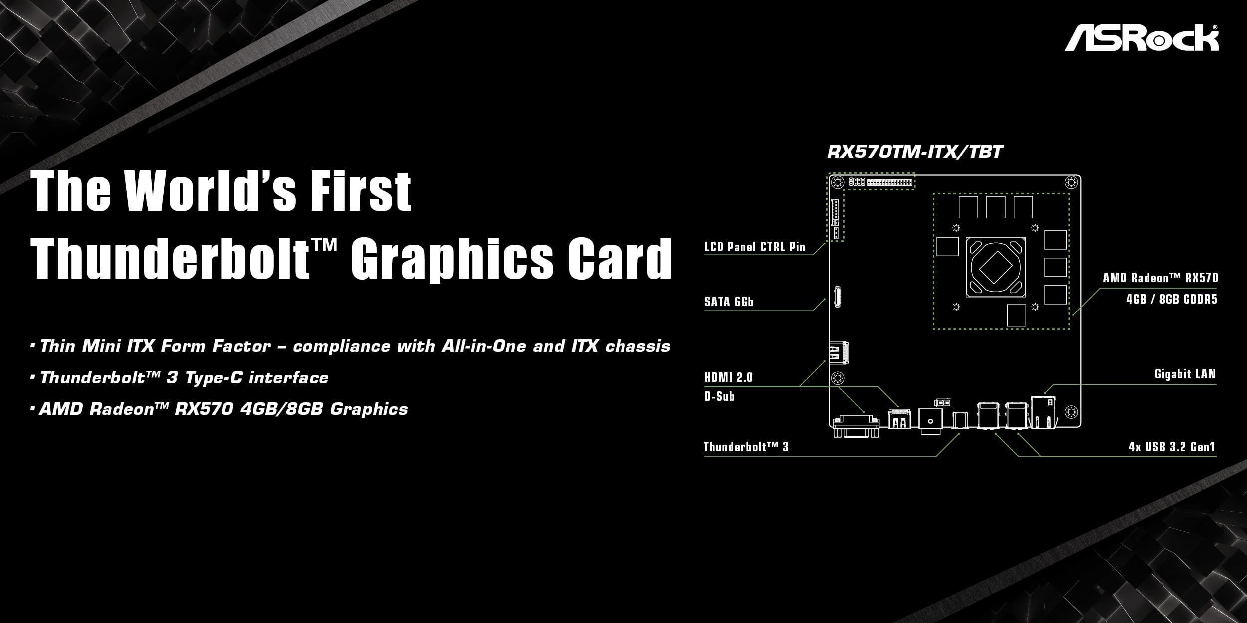 asrock ekran karti thunderbolt 3 - PC Hocası
