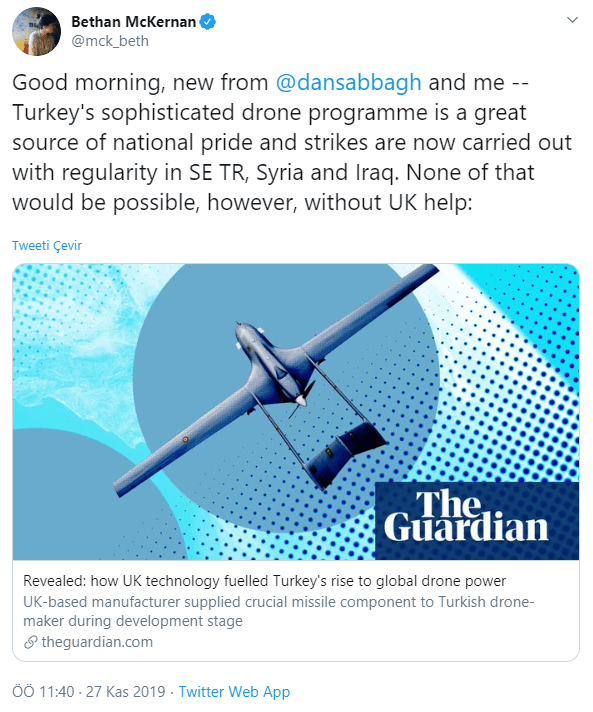 the guardian iha turkiye tweet - PC Hocası