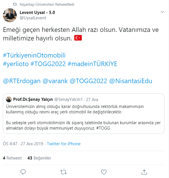 yerli otomobil nisantasi universitesi - PC Hocası