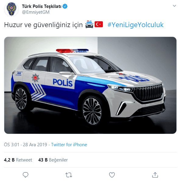 yerli otomobil turk polis teskilati - PC Hocası
