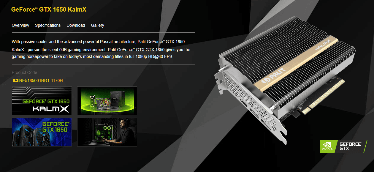 palit gtx 1650 kalmx 006 - PC Hocası