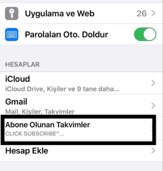 takvim - PC Hocası