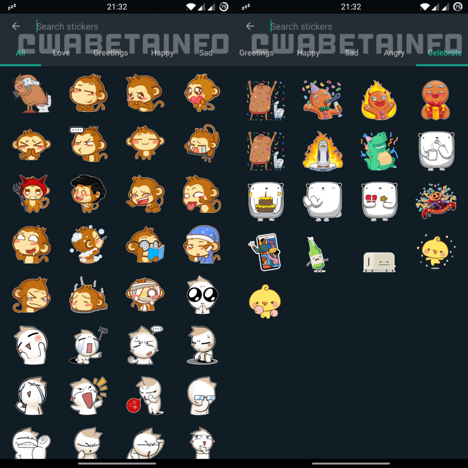 WhatsApp'a Çıkartma Arama Özelliği Geliyor Sticker Search WhatsApp - PC Hocası