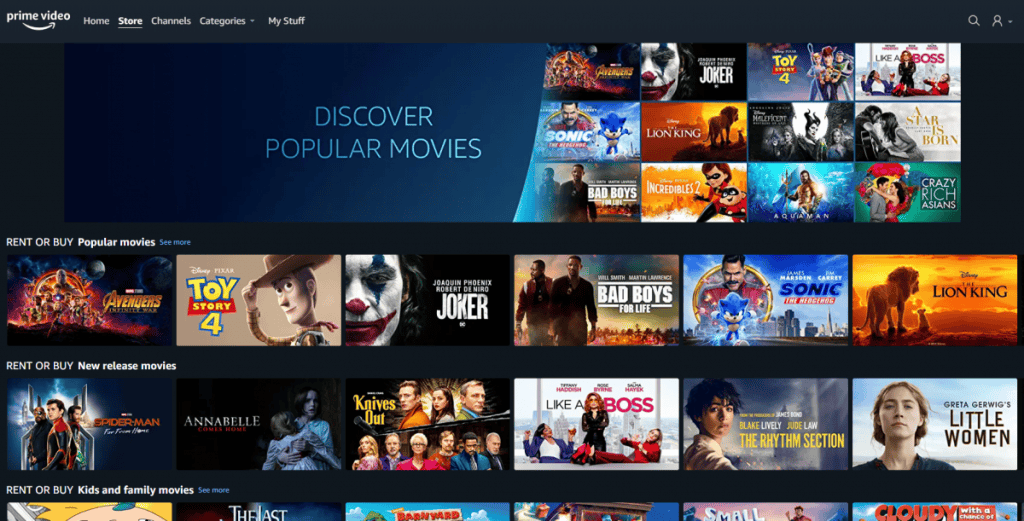 Amazon Prime Video Nedir? high res tvod store ca - PC Hocası