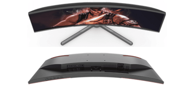 aoc cq30g3e monitor on arka - PC Hocası