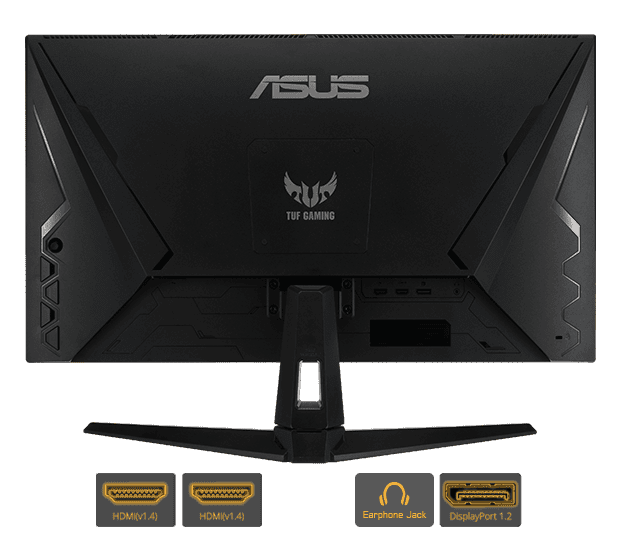 asus tuf gaming VG289Q1A 4k monitor arka - PC Hocası