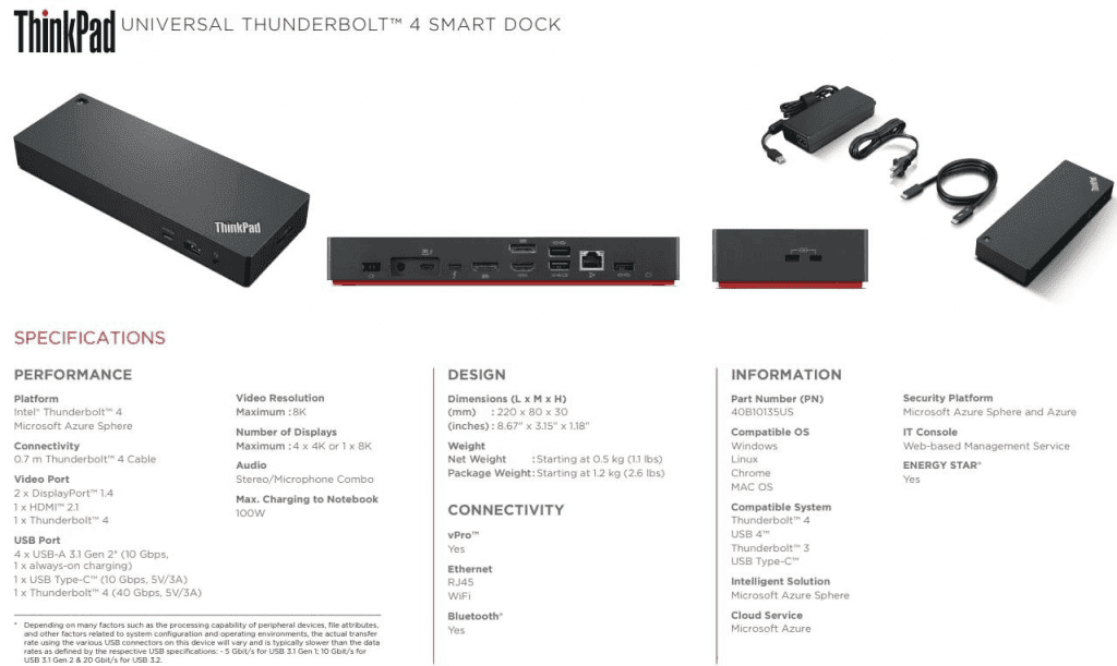 Lenovo, Smart Docks Ailesini Tanıttı! Thinkpad Thunderbolt dock 1 - PC Hocası