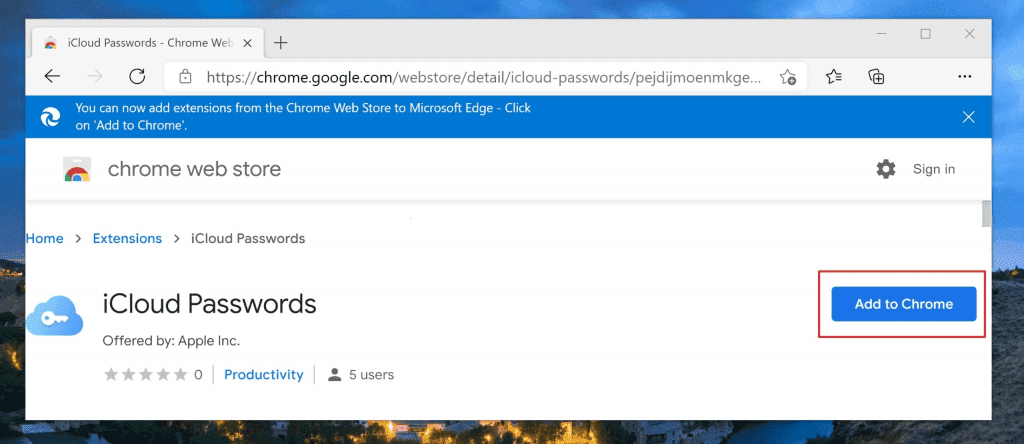 iPhone Sahibi Windows 10 Kullancılarına Müjde! add to chrome scaled 1 - PC Hocası