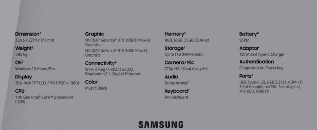 Samsung'tan Oyun Canavarı: Galaxy Book Odyssey Samsung Galaxy Odyssey - PC Hocası