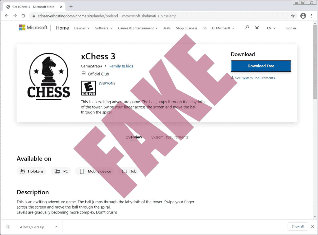Hackerların Yeni Hedefi: Microsoft Store fake store - PC Hocası