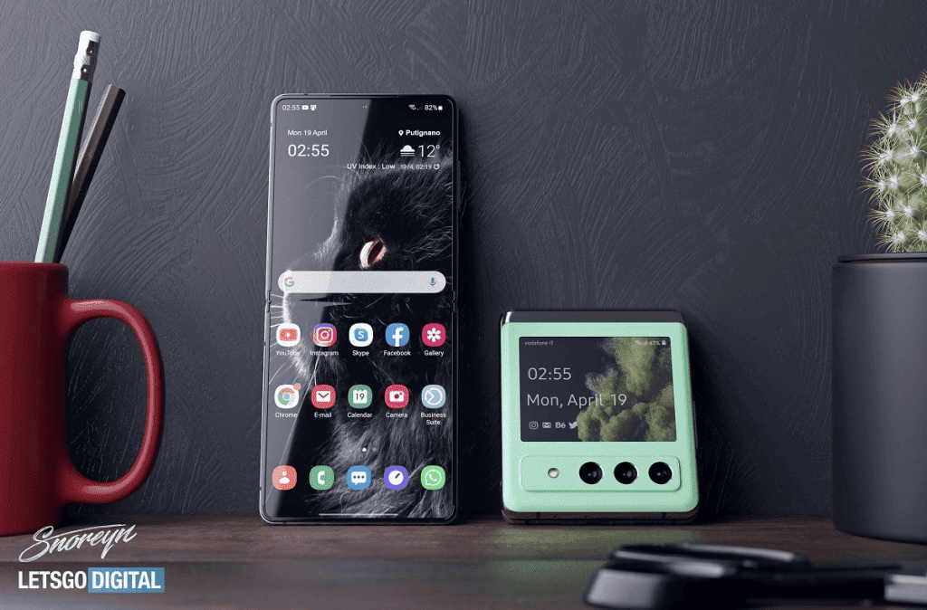 Samsung Galaxy Z Fold 3'ün İşlemcisi Sızdırıldı! flip3 with cover display - PC Hocası